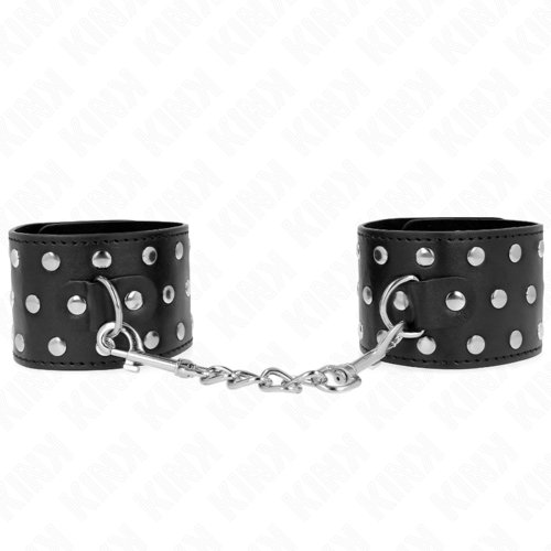 Manette RESISTENZA DA POLSO PUNK REGOLABILE 19-24 CM X 5,5 CM