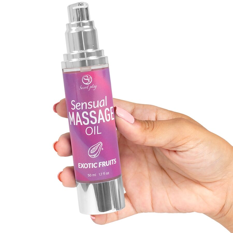 Olio da massaggio Exotic Fruit 50ml Secret Play 3 | img 210240 cf5e45117d507c845cf0bd9645e3dd2b 1 img 210240 cf5e45117d507c845cf0bd9645e3dd2b 1 | Sexy Shop Online | Àmanthy